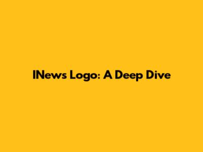 INews Logo: A Deep Dive