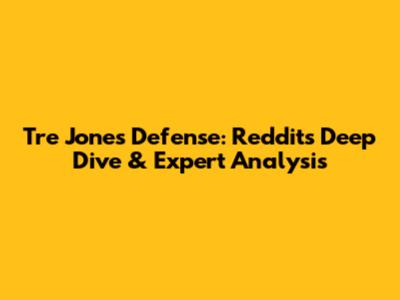 Tre Jones' Defense: Reddit's Deep Dive & Expert Analysis