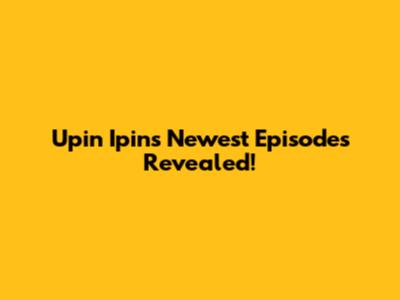 Upin Ipin's Newest Episodes Revealed!